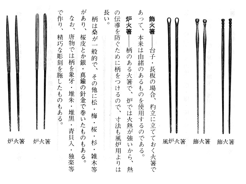 日本に 六角火箸